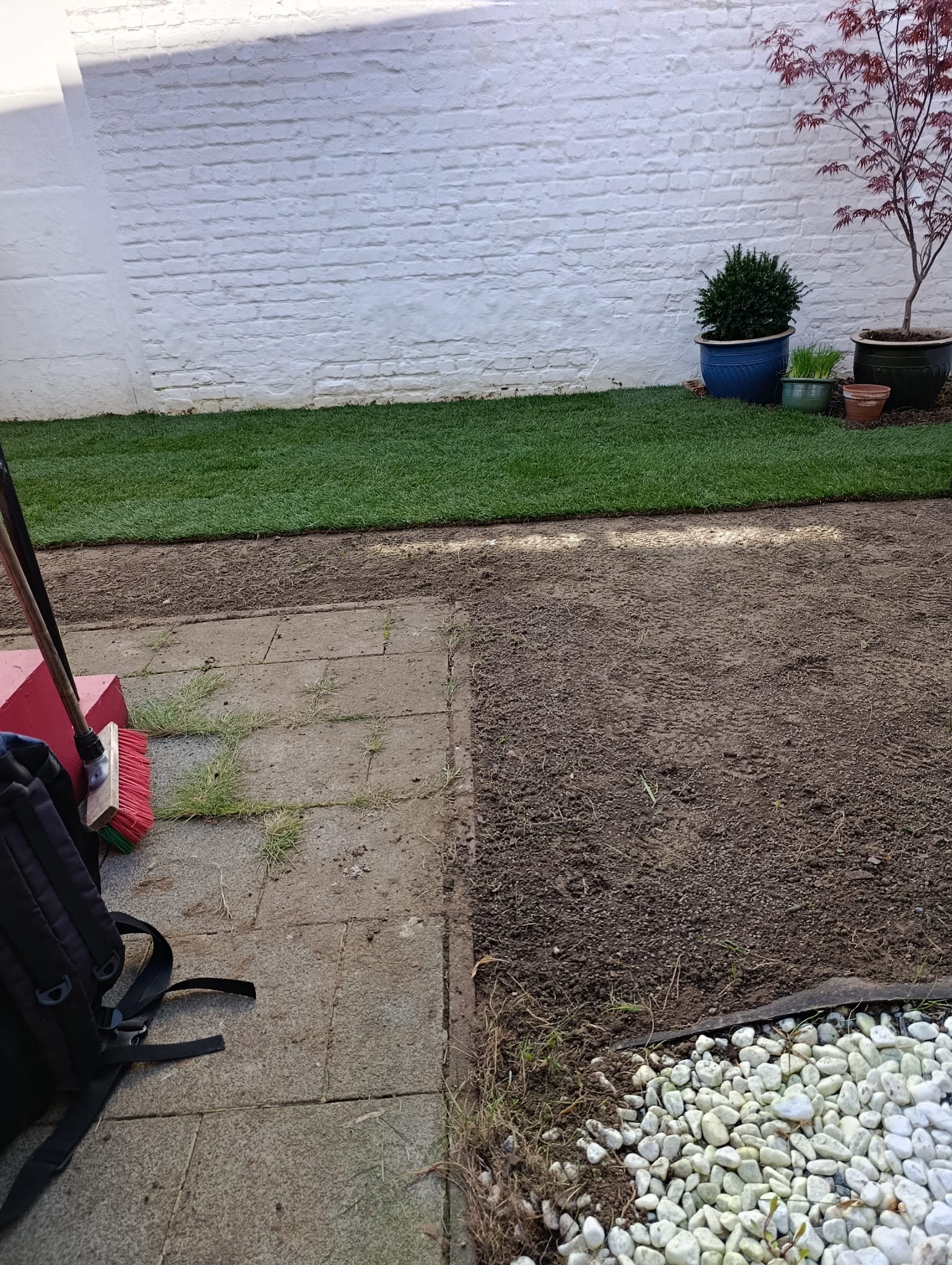 Opgeknapte tuin door EMR Tuinwerken